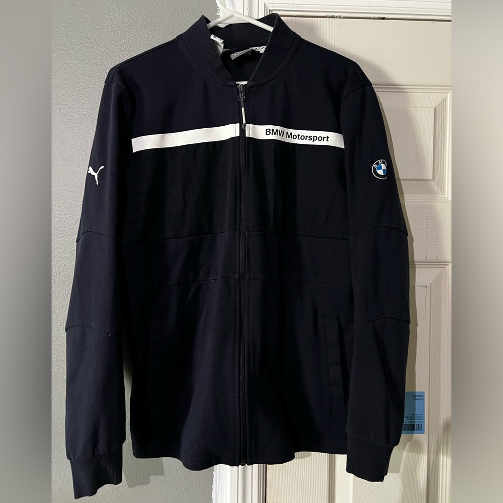 PUMA Men's Standard BMW S Motorsport Full-Zip Hoodie